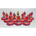Subbuteo Andrew Table Soccer Panionios 1985-86 on WSB Professional Bases